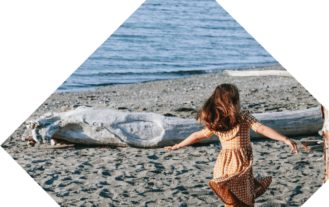 enfant sur la plage