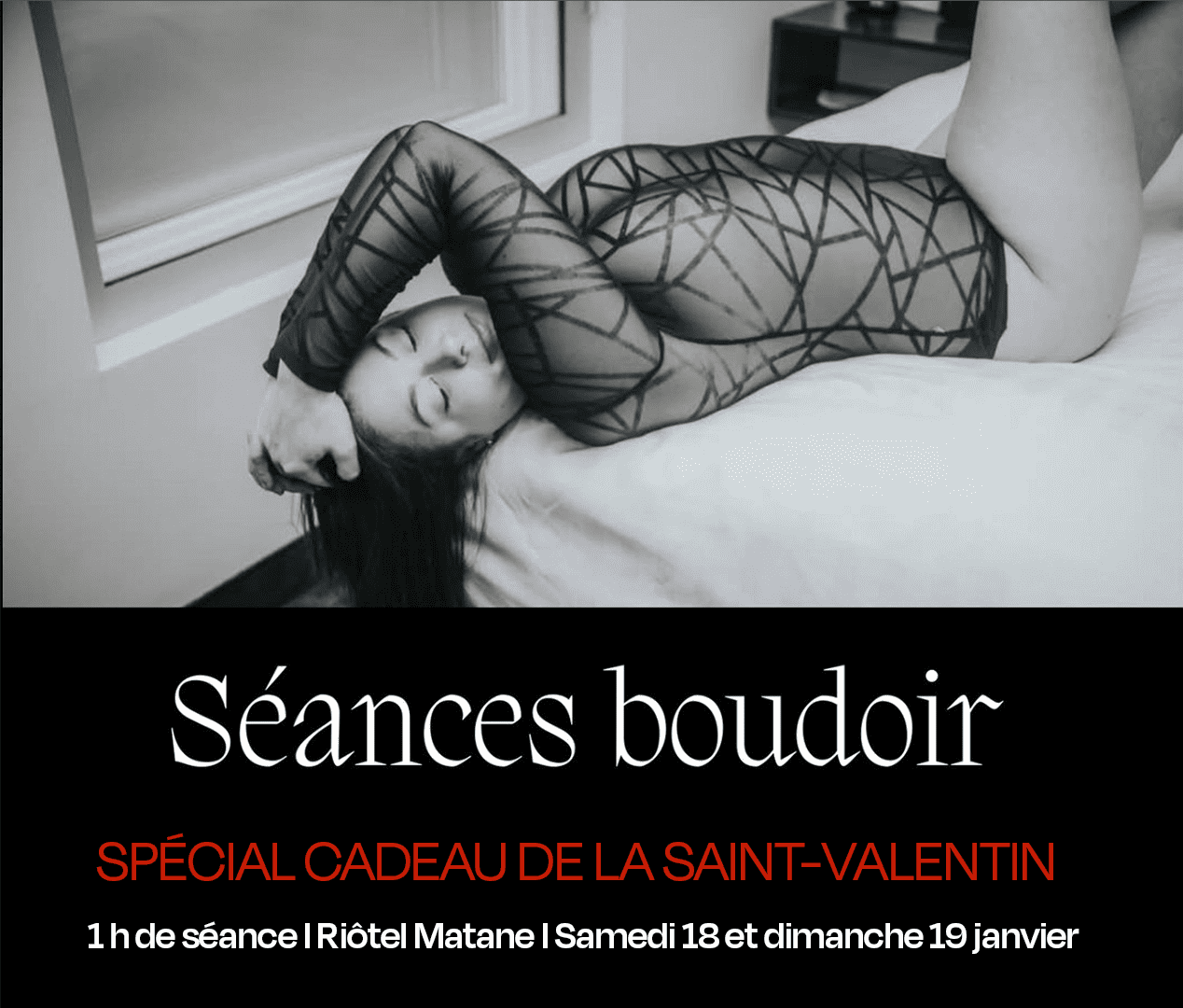 Séances photos boudoir