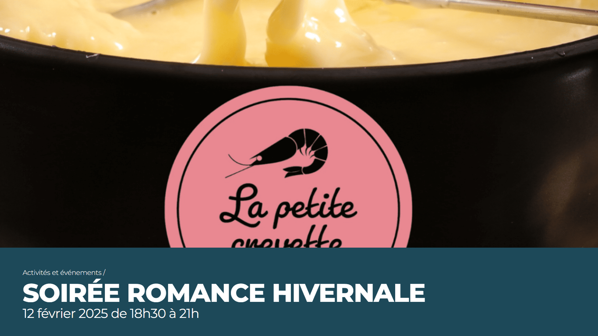 Soirée romance hivernale!