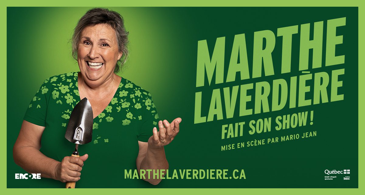 Marthe Laverdière fait son show!