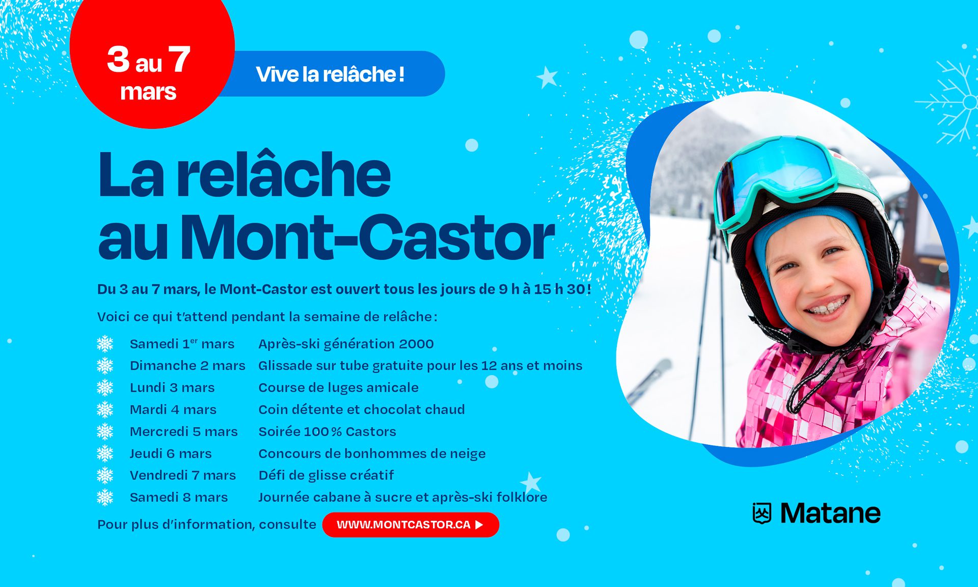 La relâche au Mont-Castor