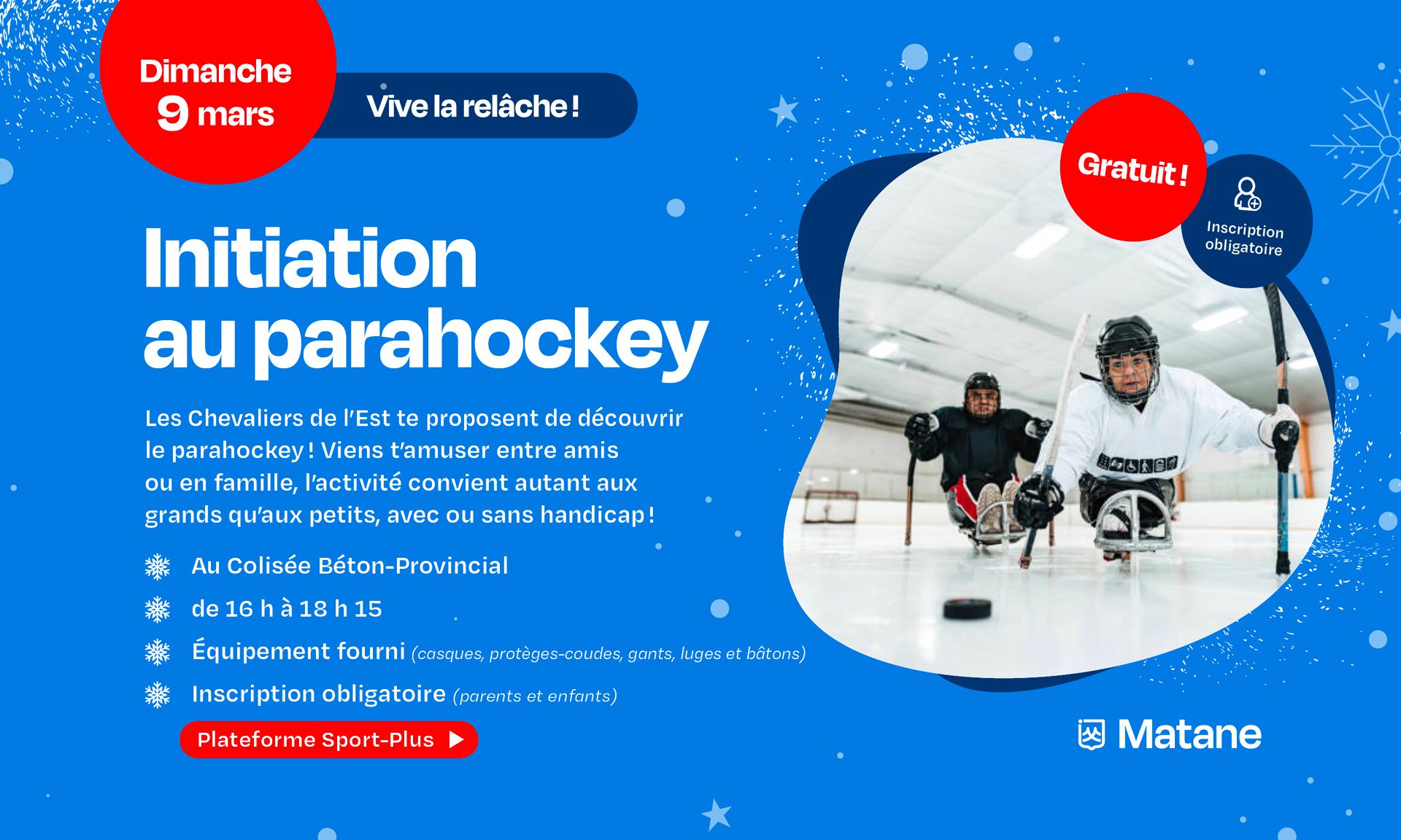 Initiation au parahockey