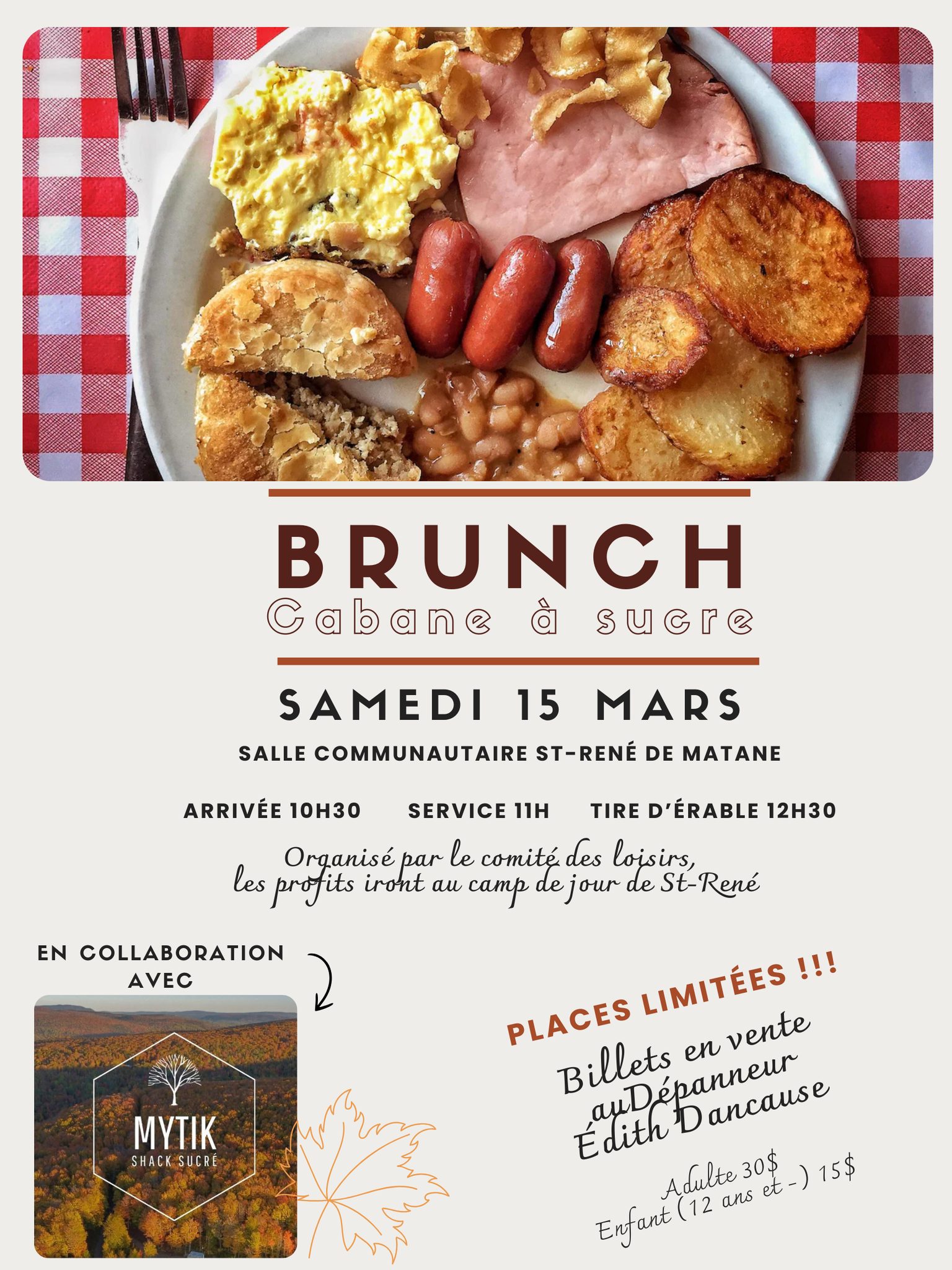 Brunch Cabane à sucre